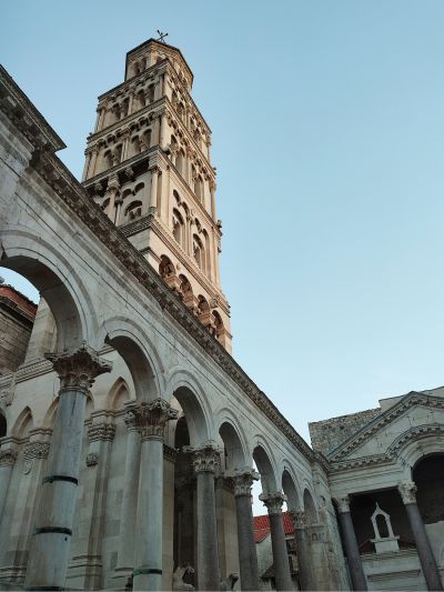 Monumento na cidade de Split, Croácia