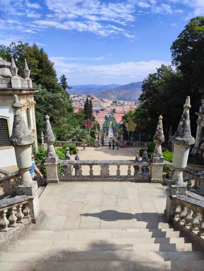 Escadaria do Santuário de Nossa Senhora dos Remédios, Lamego, Portugal