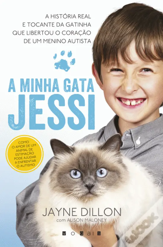 Capa do livro A minha gata Jessi de Jayne dillon com Alison Maloney - Clica na imagem para comprar com o nosso link de afiliado este, ou outros livros sobre gatos!